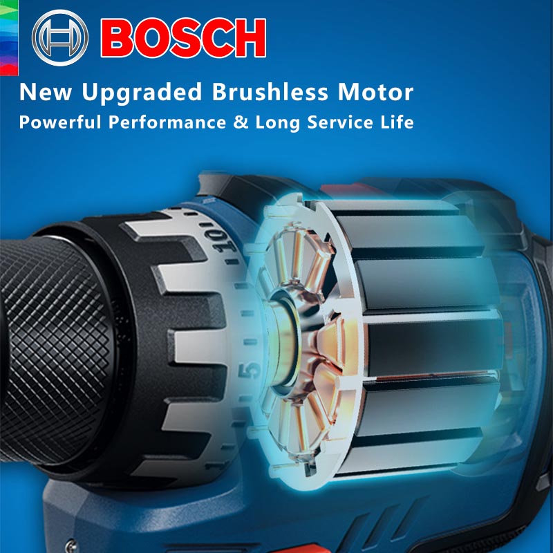 Power Drill Cordless - ボッシュ GSR 12V-31 プロフェッショナルコードレスドリルドライバー 2-in-1、木材・金属・プラスチックの穴あけとネジ締め用、耐久性のある電動工具