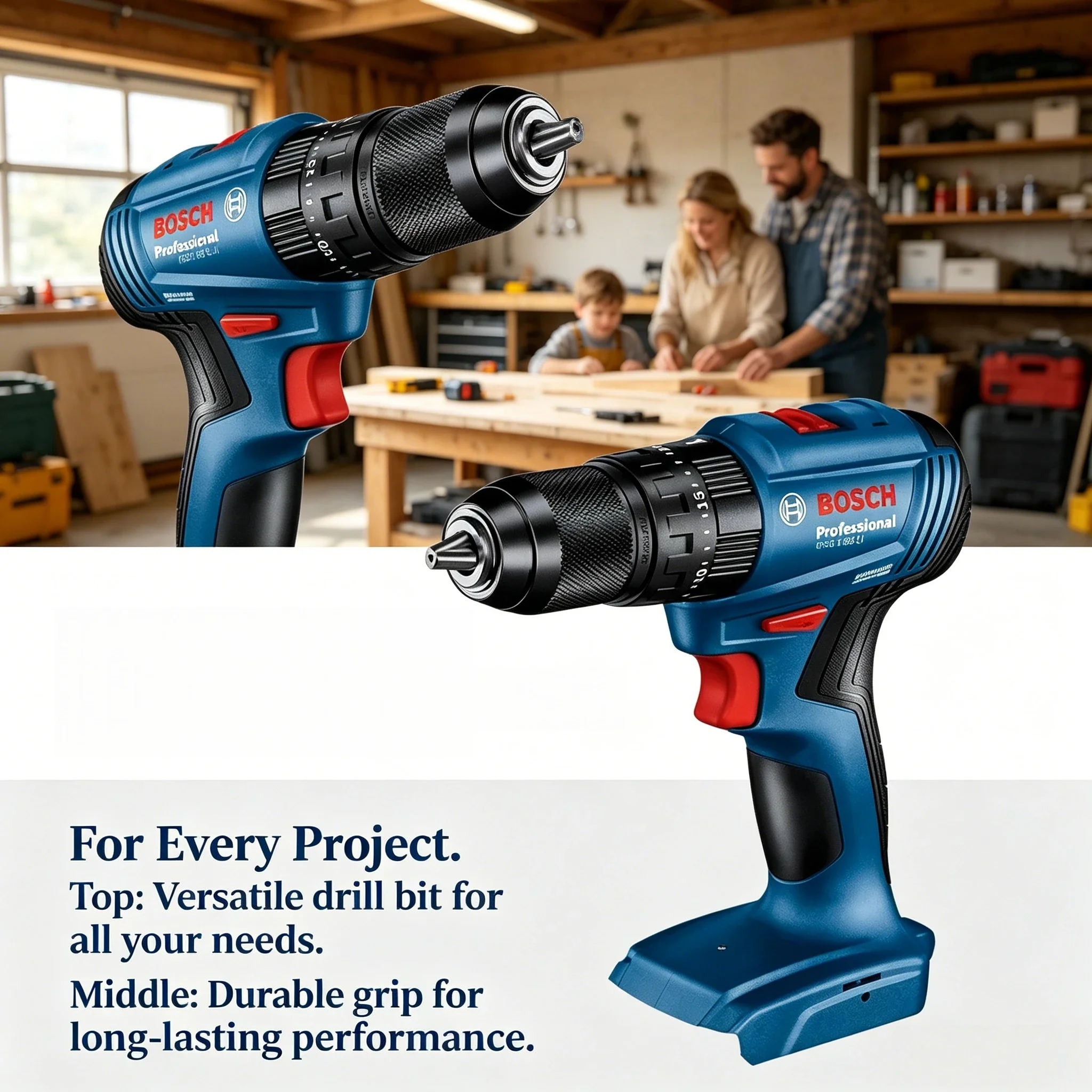 Power Drill Cordless - ボッシュ GSB 185-LI 18V ブラシレスコードレスインパクトドリル 1900RPM