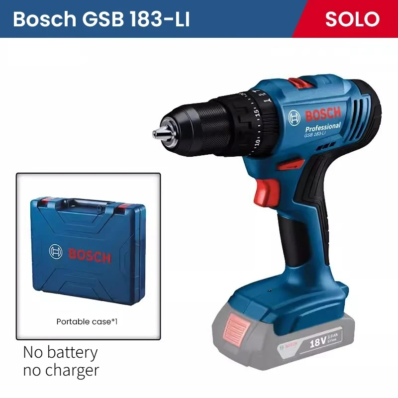 ボッシュ GSB183-LI 電動ドリルドライバー コードレ - Power Drill Cordless のレビューと価格