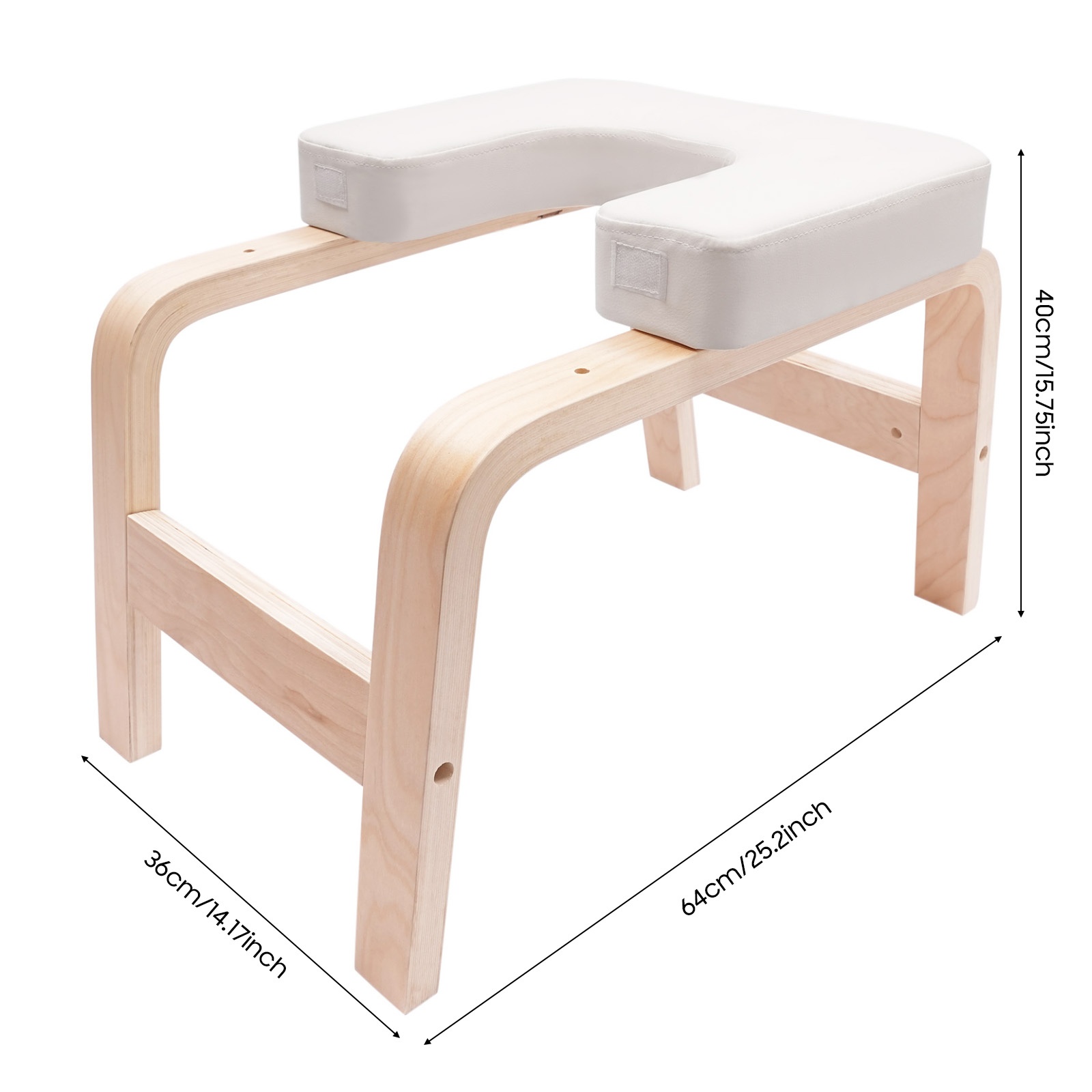 ヨガ反転チェア 木製ヘッドスタンドヨガベンチ 耐摩耗性 手作 - Home Improvement Items のレビューと価格