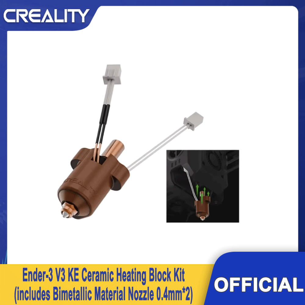 Creality 新バージョン 60w セラミック加熱ブロッ - Creality Printer Ender 3 V3 のレビューと価格