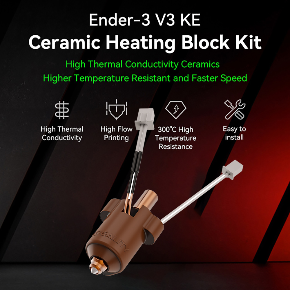 Creality 新バージョン 60w セラミック加熱ブロッ - Creality Printer Ender 3 V3 のレビューと価格