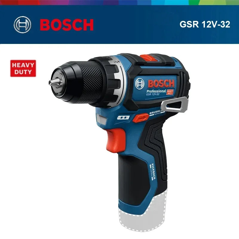 ボッシュ GSR 12V-32 ブラシレスコードレスドリルド - Power Drill Cordless のレビューと価格