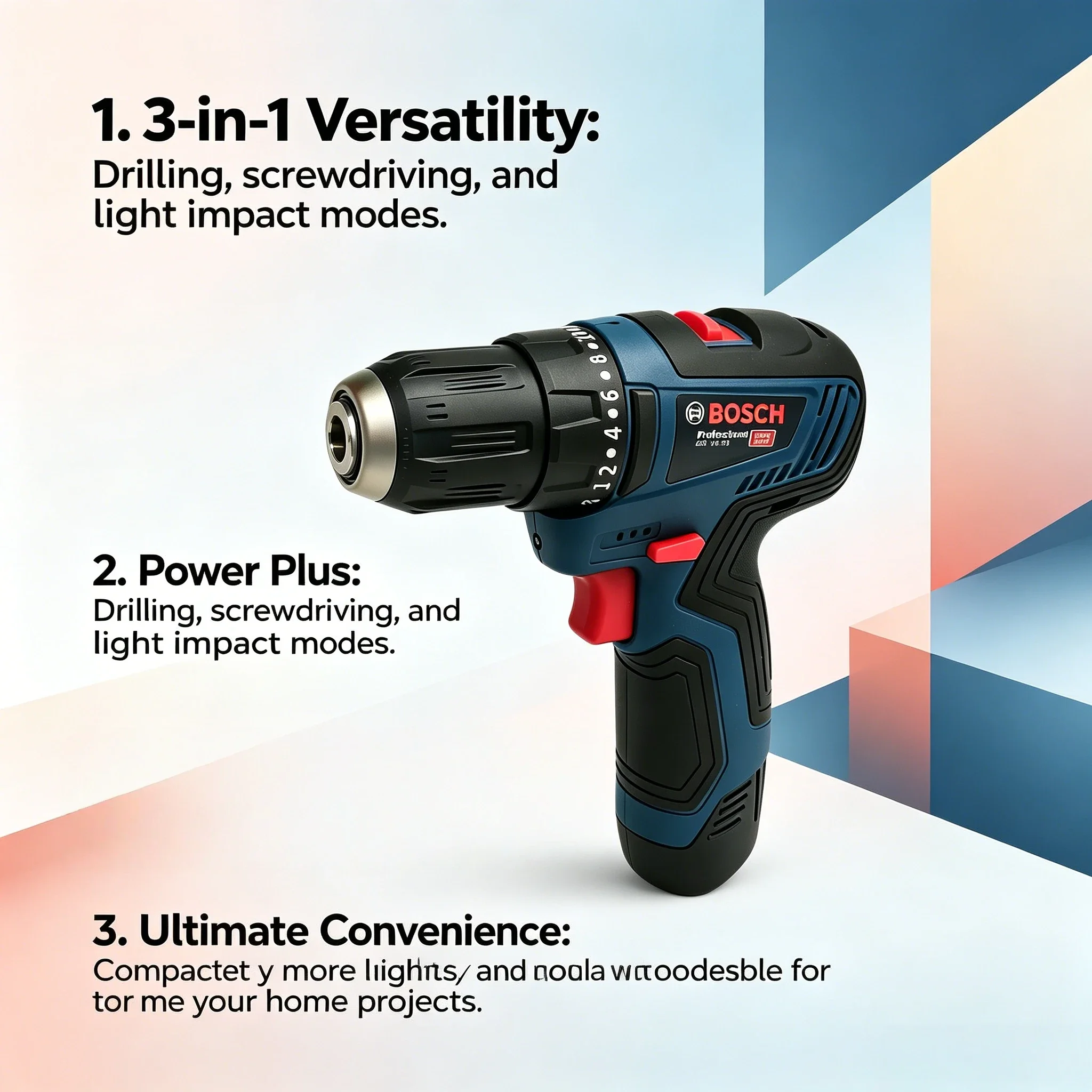ボッシュ GSB 12V-30 プロフェッショナル電動ドリル - Power Drill Cordless のレビューと価格