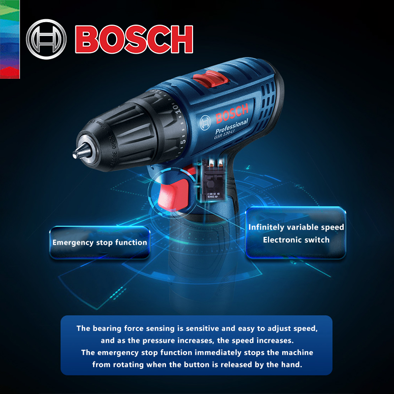 ボッシュ GSR 120-LI 12V リチウム電動ドリル  - Power Drill Cordless のレビューと価格