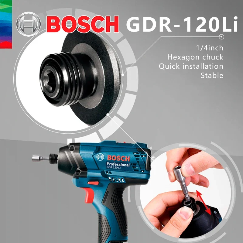 ボッシュ純正 GDR 120-LI 充電式コードレスインパク - Power Drill Cordless のレビューと価格