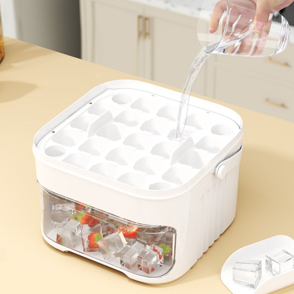 50キューブ製氷機 簡単プレスキャップ付き 二層製氷機 冷蔵 - Home Improvement Mall のレビューと価格