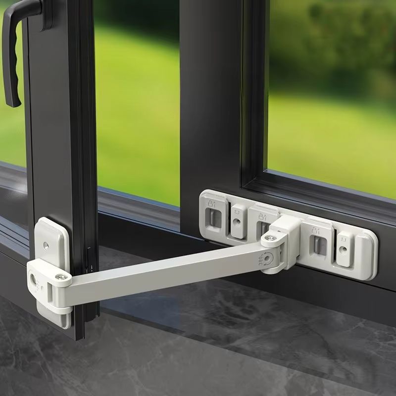 調節可能なホームベビー安全ロックバックル子供窓リミットホルダ - Home Improvement Hardware のレビューと価格