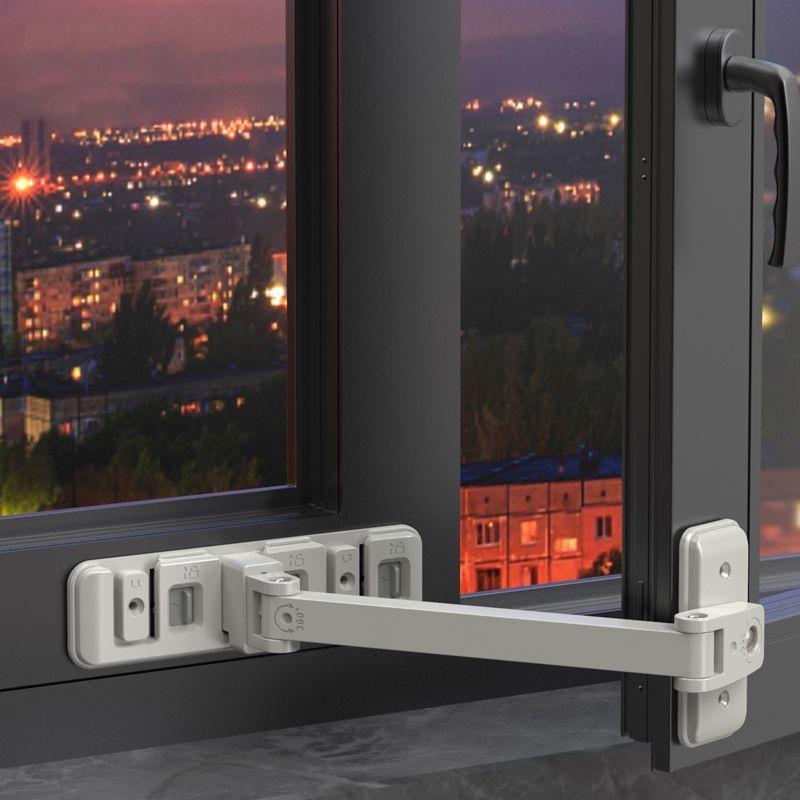 調節可能なホームベビー安全ロックバックル子供窓リミットホルダ - Home Improvement Hardware のレビューと価格