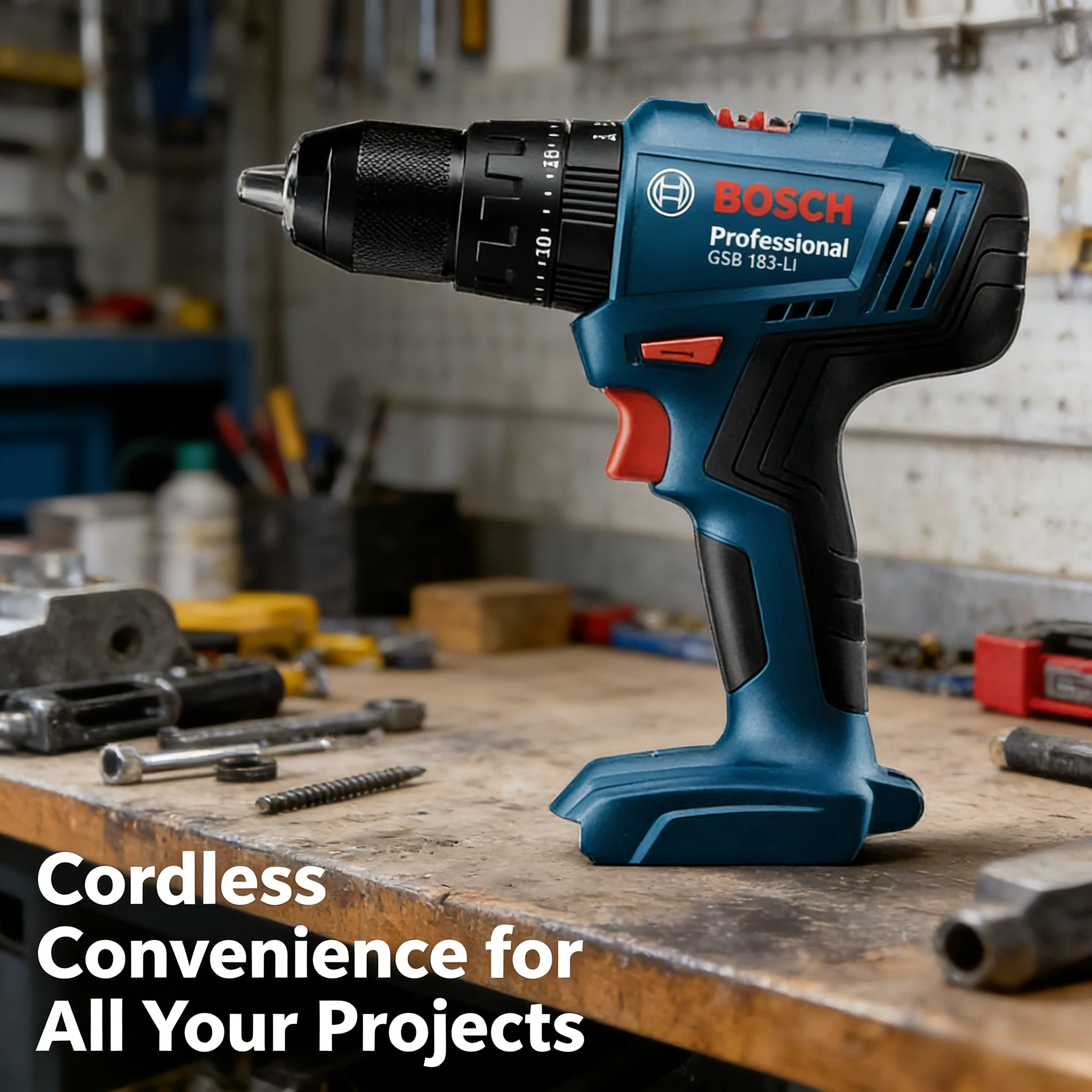ボッシュ GSB183-LI 電動ドリルドライバー コードレ - Power Drill Cordless のレビューと価格