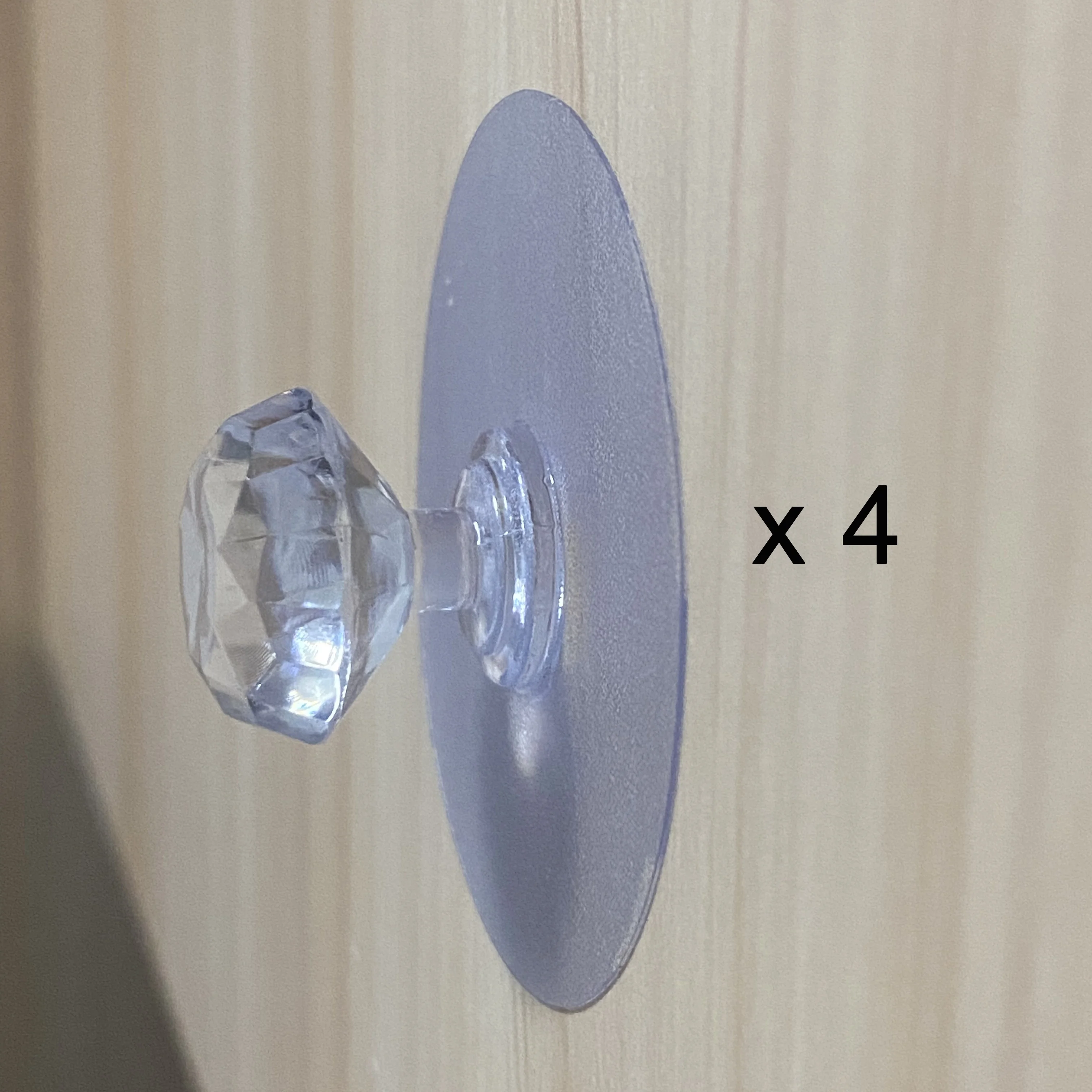 きらめくクリスタル製ドアノブ＆フック - 簡単設置、粘着式、 - Home Improvement Hardware のレビューと価格