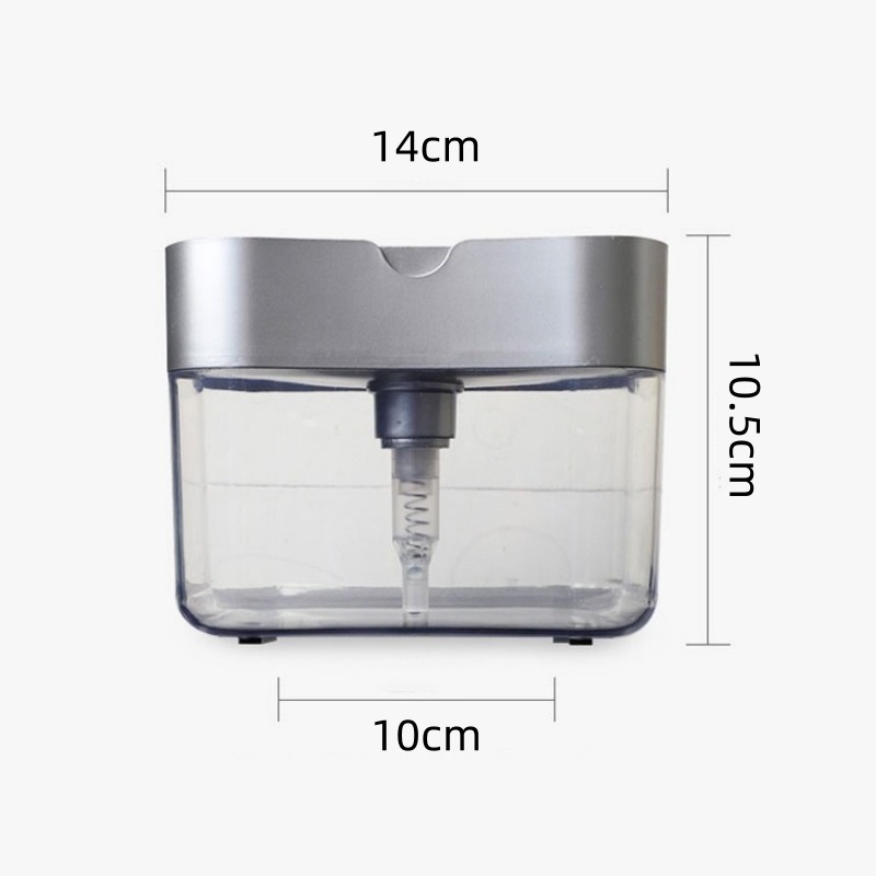 家庭用キッチン2in1プレス式洗剤ボックス、補充簡単、耐久性 - Home Improvement Mall のレビューと価格