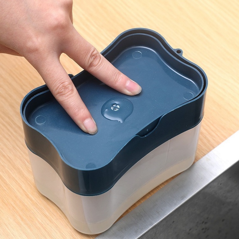 家庭用キッチン2in1プレス式洗剤ボックス、補充簡単、耐久性 - Home Improvement Mall のレビューと価格